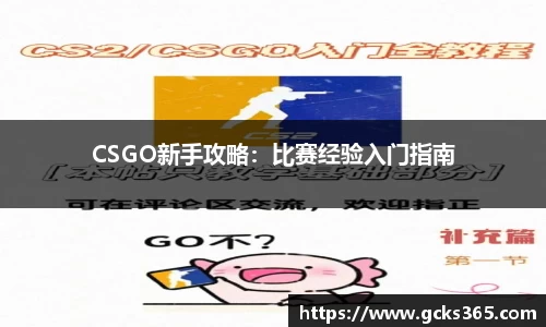 CSGO新手攻略：比赛经验入门指南